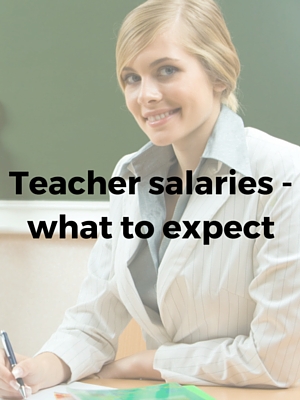 Teacher salaries - what to expect